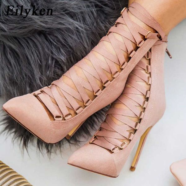 sandals eilyken gladiator women pump genova stiletto sandal boot pointed toe strappy lace up pumps shoes woman sandals 12cm t230208, Black
sandals eilyken gladiator women pump genova stiletto sandal boot pointed toe strappy lace up pumps shoes woman sandals 12cm t230208, Black