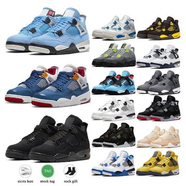 4 4s basketball shoes men women military black red thunder black cat bred university blue cool grey mens trainers sport sneakers
4 4s basketball shoes men women military black red thunder black cat bred university blue cool grey mens trainers sport sneakers