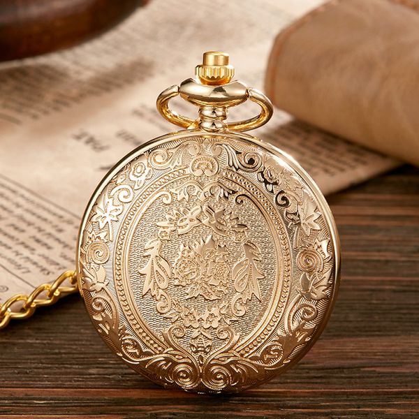 pocket watches antique steampunk vintage arabic numerals quartz pocket watch floral pattern case necklace pendant clock chain men women 2302, Slivery;golden
pocket watches antique steampunk vintage arabic numerals quartz pocket watch floral pattern case necklace pendant clock chain men women 2302, Slivery;golden