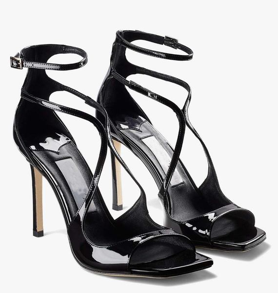 azia sandals shoes women square toe high heels curved straps wedding dress evening lady gladiator sandalias size 35-43 with box, Black
azia sandals shoes women square toe high heels curved straps wedding dress evening lady gladiator sandalias size 35-43 with box, Black
