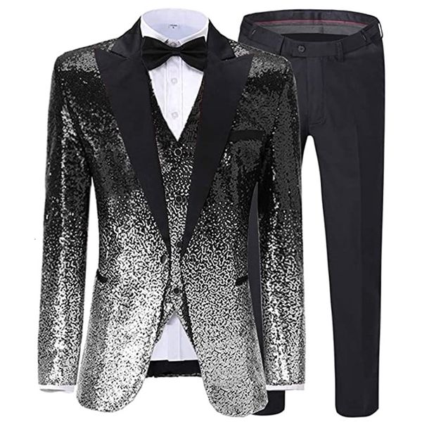 mens suits blazers 3 pieces sequin color shiny notch lapel for weddingparty groom banquet niglub blazervestpant 230209, White;black
mens suits blazers 3 pieces sequin color shiny notch lapel for weddingparty groom banquet niglub blazervestpant 230209, White;black