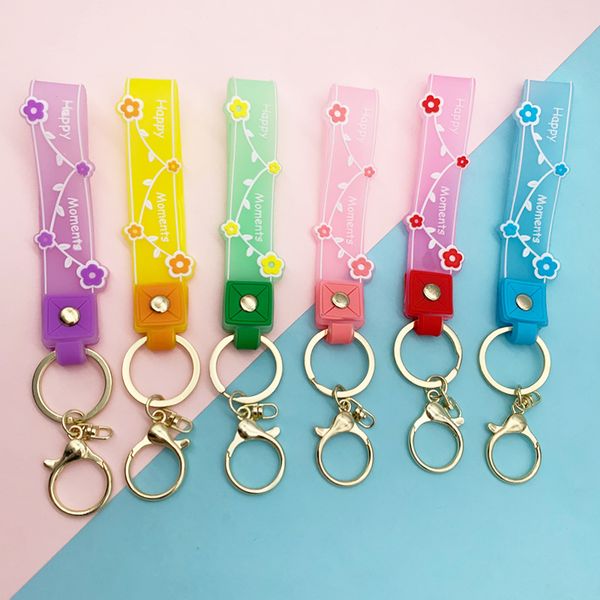 bag lanyard keychains rings soft pvc jelly happy moment letter flower keyrings gifts diy key chains for pendant charms women jewelry accesso, Slivery;golden
bag lanyard keychains rings soft pvc jelly happy moment letter flower keyrings gifts diy key chains for pendant charms women jewelry accesso, Slivery;golden