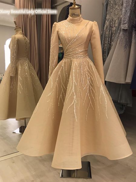 runway dresses champagne evening dresses high neck muslim prom dress women for cocktail party vestidos de noche largos elegantes robe gala 2, Black
runway dresses champagne evening dresses high neck muslim prom dress women for cocktail party vestidos de noche largos elegantes robe gala 2, Black