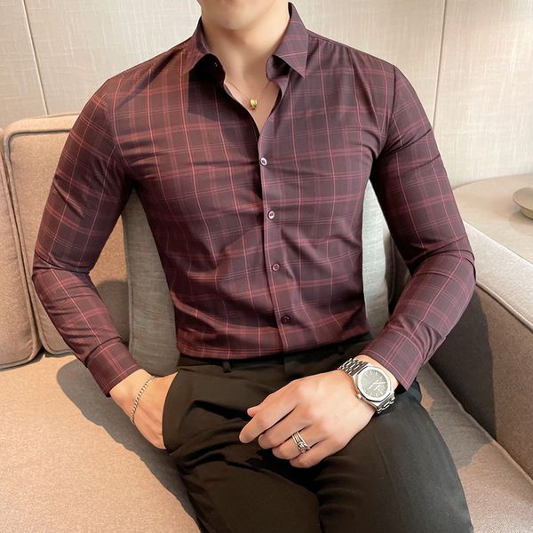 men's casual shirts mens striped plaid oxford spinning long sleeve shirt comfortable breathable collar button design slim male business, White;black
men's casual shirts mens striped plaid oxford spinning long sleeve shirt comfortable breathable collar button design slim male business, White;black
