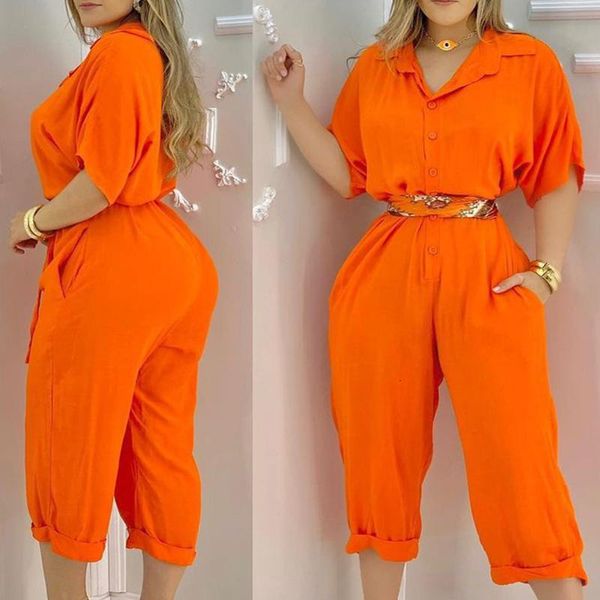 women's two piece pants fashion women's orange loose jumpsuit 230209, White 
women's two piece pants fashion women's orange loose jumpsuit 230209, White
