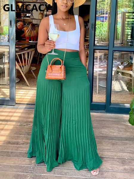 women's pants capris women high waist casual loose pleated wide leg chic trousers 230210, Black;white
women's pants capris women high waist casual loose pleated wide leg chic trousers 230210, Black;white