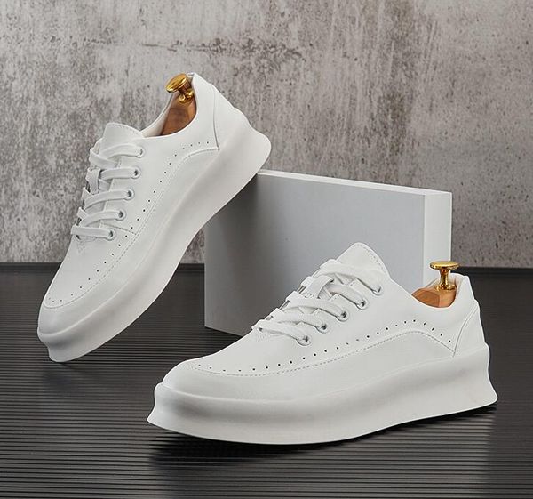 mens platform shoes luxury casual sneakers little white shoes breathable heightening round toe flat heel lace-up comfort men shoe plus size, Black
mens platform shoes luxury casual sneakers little white shoes breathable heightening round toe flat heel lace-up comfort men shoe plus size, Black