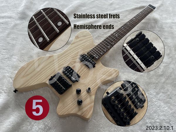in stocking electric guitar can ship out at once no 5 electric guitar headless with stainless steel frets hemisphere ends shape black parts
in stocking electric guitar can ship out at once no 5 electric guitar headless with stainless steel frets hemisphere ends shape black parts