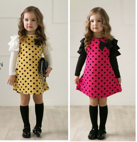 girls dresses fashion girl dress party princess dress polka dot print cute bow children clothing spring autumn kids clothes 230210, Red;yellow
girls dresses fashion girl dress party princess dress polka dot print cute bow children clothing spring autumn kids clothes 230210, Red;yellow