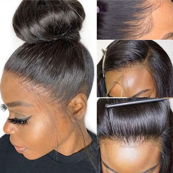 synthetic s 13x6 lace frontal clre preplucked brazilian straight human hair glueless thick and full remy short length for women 230210, Black
synthetic s 13x6 lace frontal clre preplucked brazilian straight human hair glueless thick and full remy short length for women 230210, Black