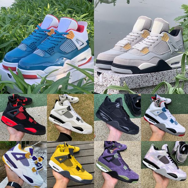 men women basketball shoes with box og military black 4s red thunder black cat infrared bred university blue trainers e748
men women basketball shoes with box og military black 4s red thunder black cat infrared bred university blue trainers e748