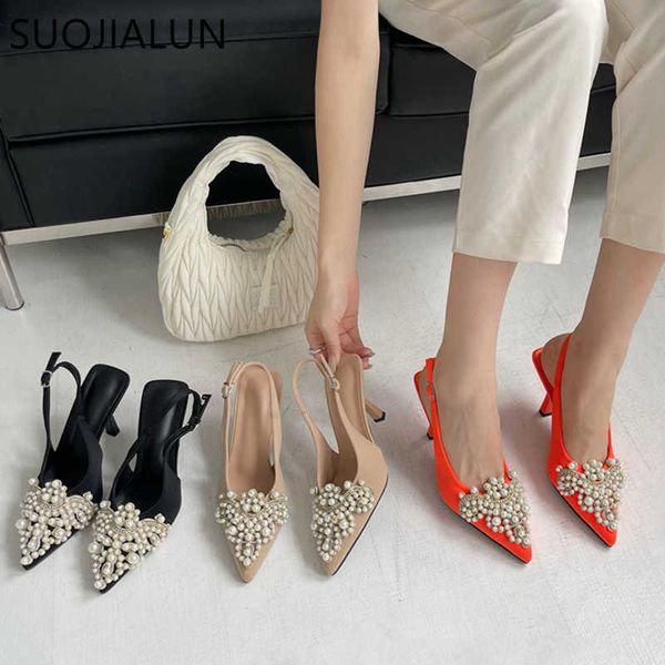 sandals suojialun 2022 autumn pointed toe shallow slingback fashion beaded ladies elegant thin high dress pumps slip on mules shoes muje t23, Black
sandals suojialun 2022 autumn pointed toe shallow slingback fashion beaded ladies elegant thin high dress pumps slip on mules shoes muje t23, Black