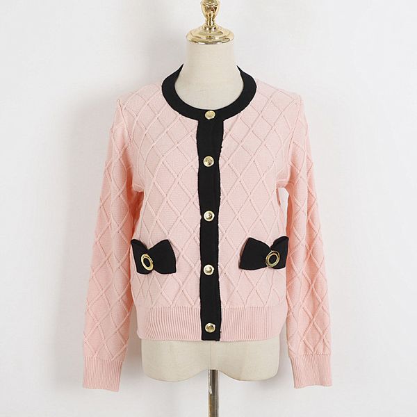 206 2022 runway spring summer women sweater white pink brand same style sweater long sleeve crew neck fashion clothes dl, White;black
206 2022 runway spring summer women sweater white pink brand same style sweater long sleeve crew neck fashion clothes dl, White;black