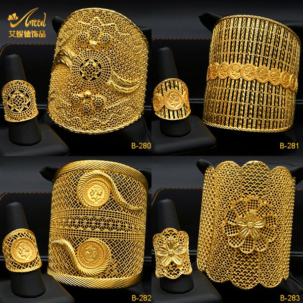 bangle aniid big 24k gold color dubai bangles for women bijoux africaine bracelets with ring wedding jewelry bridal cuff bracelet gift 23020, Black
bangle aniid big 24k gold color dubai bangles for women bijoux africaine bracelets with ring wedding jewelry bridal cuff bracelet gift 23020, Black