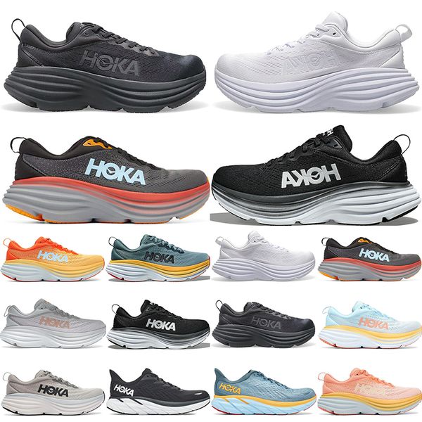 2023 running shoes for men womens hoka bondi 8 clifton triple white black harbor mist summer shell coral peach parfait runner mens sports sn
2023 running shoes for men womens hoka bondi 8 clifton triple white black harbor mist summer shell coral peach parfait runner mens sports sn