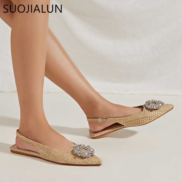 sandals suojialun 2022 new brand women sandal shoes pointed toe slip on ladies elegant slingbacks fashion crystal buckle dress sandals t2302, Black
sandals suojialun 2022 new brand women sandal shoes pointed toe slip on ladies elegant slingbacks fashion crystal buckle dress sandals t2302, Black