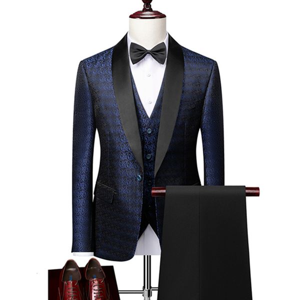 mens suits blazers suit jacket pants vest 3 pcs set fashion casual boutique business british style coat trousers waistcoat 230209, White;black
mens suits blazers suit jacket pants vest 3 pcs set fashion casual boutique business british style coat trousers waistcoat 230209, White;black