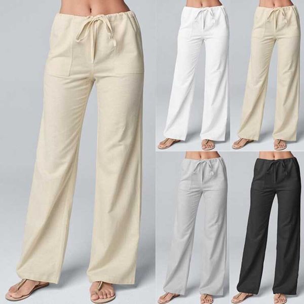 women's pants capris women's 2021 new solid color loose lace cotton and hemp straight casual trousers t230210, Black;white
women's pants capris women's 2021 new solid color loose lace cotton and hemp straight casual trousers t230210, Black;white