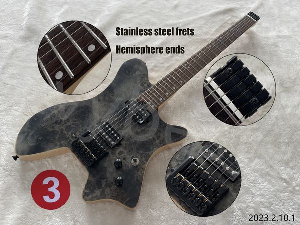 in stocking electric guitar can ship out at once no 3 electric guitar headless with stainless steel frets hemisphere ends shape black parts
in stocking electric guitar can ship out at once no 3 electric guitar headless with stainless steel frets hemisphere ends shape black parts
