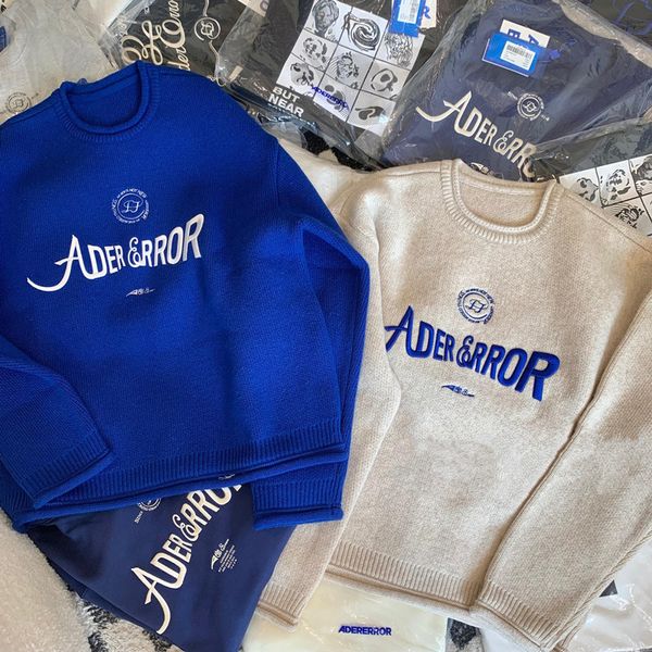 men's sweaters ader error sweater letter embroidery curly men women knitted sweatshirts 230209, White;black
men's sweaters ader error sweater letter embroidery curly men women knitted sweatshirts 230209, White;black