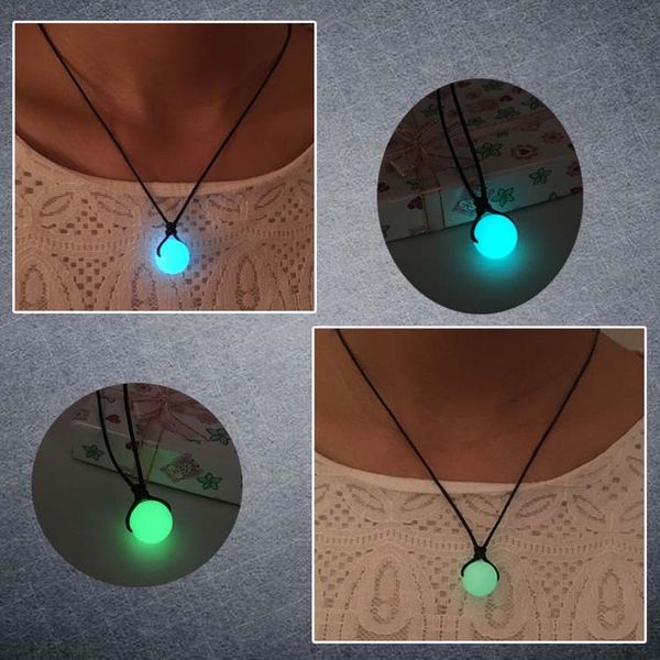 luminous stone beads pendulum necklace chakra healing pendant glow in dark adjustable chain necklaces, Silver
luminous stone beads pendulum necklace chakra healing pendant glow in dark adjustable chain necklaces, Silver