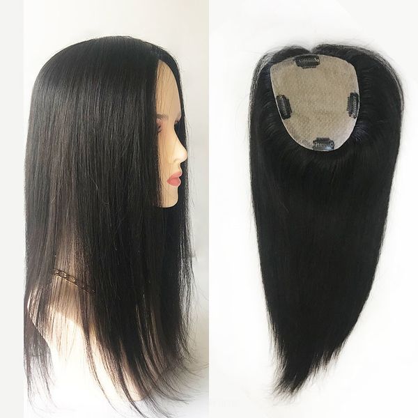 synthetic s 12x13cm silk base virgin human hair er for women 1020inch clip in scalp toupee pieces with 4 clips 230210, Black
synthetic s 12x13cm silk base virgin human hair er for women 1020inch clip in scalp toupee pieces with 4 clips 230210, Black
