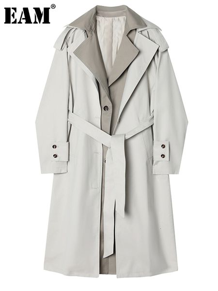 womens trench coats eam women gray colorblock big size lapel long sleeve loose fit windbreaker fashion spring autumn 1de6476 230209, Tan;black
womens trench coats eam women gray colorblock big size lapel long sleeve loose fit windbreaker fashion spring autumn 1de6476 230209, Tan;black