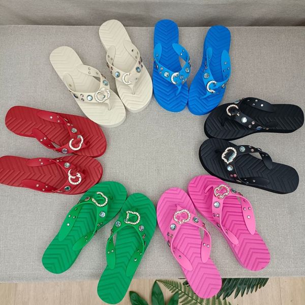 luxury crystal rhinestone flip flops candy color double g slippers pink black white women girls slipper designer eva foam womens sandals sum
luxury crystal rhinestone flip flops candy color double g slippers pink black white women girls slipper designer eva foam womens sandals sum