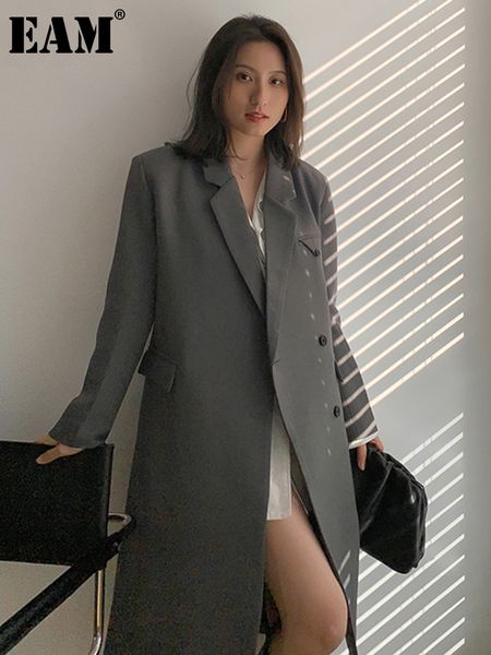 womens suits blazers eam women pockets gray long big size blazer notched sleeve loose fit jacket fashion spring autumn 1dd5532 230209, White;black
womens suits blazers eam women pockets gray long big size blazer notched sleeve loose fit jacket fashion spring autumn 1dd5532 230209, White;black