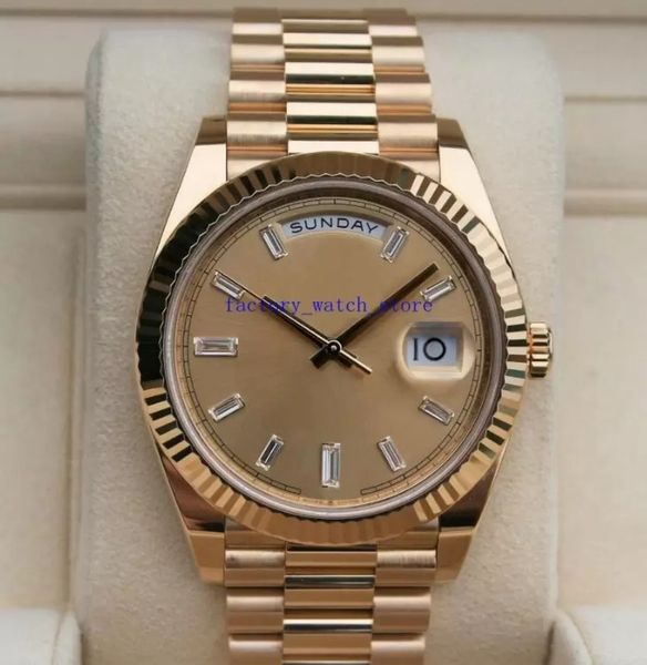 with original box mens watch automatic mechanical watches business wristwatches 41mm montre de luxe 2813 stainless steel luminous waterproof, Slivery;brown
with original box mens watch automatic mechanical watches business wristwatches 41mm montre de luxe 2813 stainless steel luminous waterproof, Slivery;brown