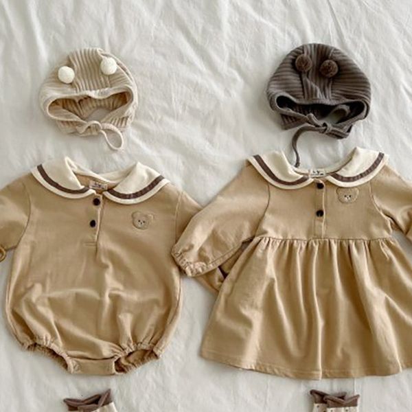 rompers 3405b born clothes sister baby bodysuit or dress autumn girl s toddler 230209, Blue
rompers 3405b born clothes sister baby bodysuit or dress autumn girl s toddler 230209, Blue