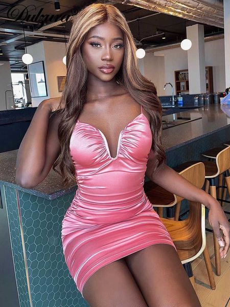 casual dresses dulzura 2021 autumn winter women soild satin strap mini dress ruched v neck bodycon party elegant evening festival clothes t2, Black;gray
casual dresses dulzura 2021 autumn winter women soild satin strap mini dress ruched v neck bodycon party elegant evening festival clothes t2, Black;gray