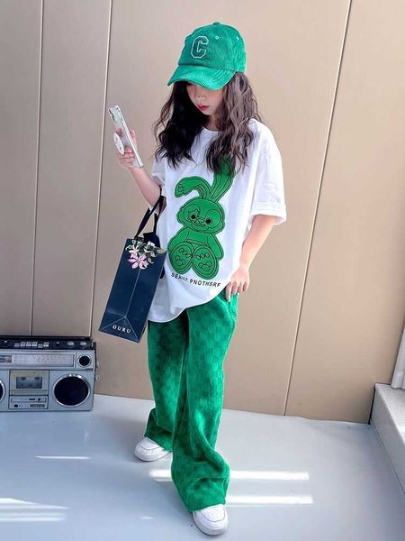 t-shirts girls 2022 spring new loose western style cartoon rabbit embroidery all-match short-sleeved t-shirt printed t230209, Blue
t-shirts girls 2022 spring new loose western style cartoon rabbit embroidery all-match short-sleeved t-shirt printed t230209, Blue