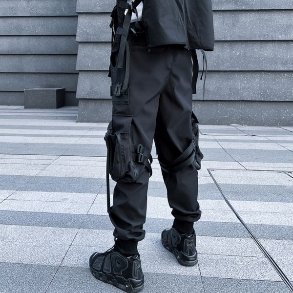 men's pants 2023 spring korean style personality pocket design cargo pants men casual loose black work beam trouser m3xl 230210
men's pants 2023 spring korean style personality pocket design cargo pants men casual loose black work beam trouser m3xl 230210