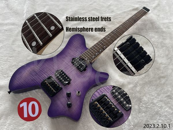 in stocking electric guitar can ship out at once no 10 electric guitar headless with stainless steel frets hemisphere ends shape black parts
in stocking electric guitar can ship out at once no 10 electric guitar headless with stainless steel frets hemisphere ends shape black parts