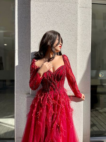 party dresses red generous dubai evening dress for women long sleeves aline luxury v neck crystal handmade arabic prom formal 230211, White;black
party dresses red generous dubai evening dress for women long sleeves aline luxury v neck crystal handmade arabic prom formal 230211, White;black