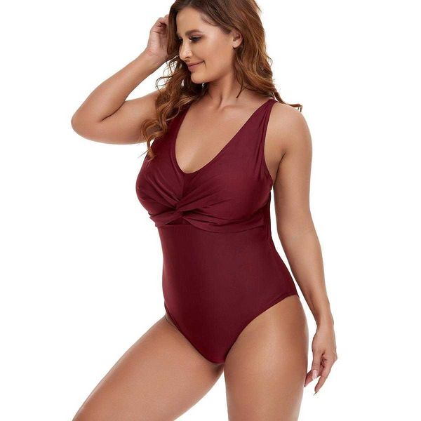 large size one piece bikini solid color conservative tight twist bag push up, White;black
large size one piece bikini solid color conservative tight twist bag push up, White;black