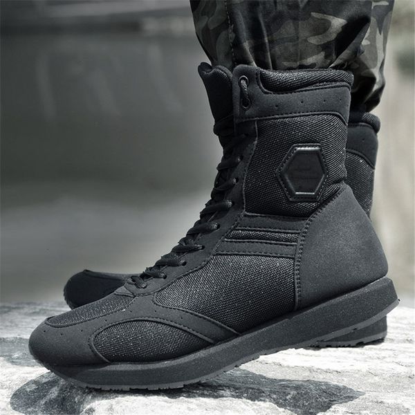 safety shoes summer ultralight hiking men combat training soldier army tactical boots men's lightweight black breathable military boot, Black;brown
safety shoes summer ultralight hiking men combat training soldier army tactical boots men's lightweight black breathable military boot, Black;brown
