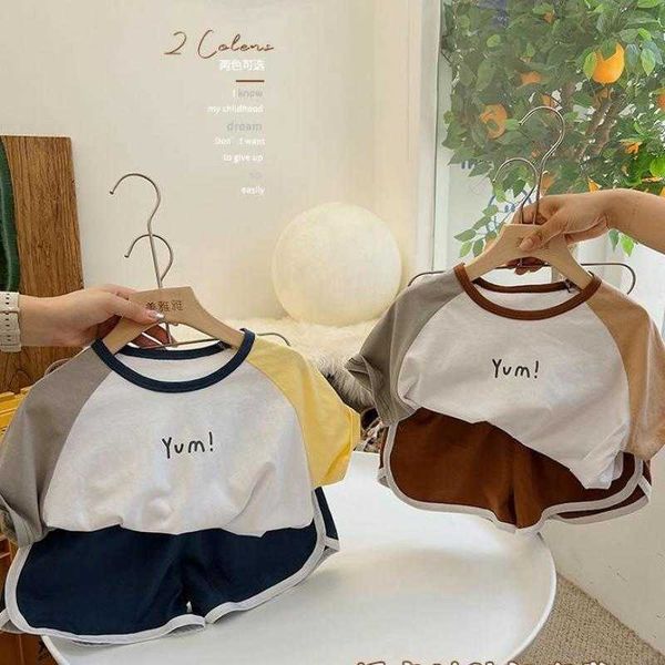 clothing sets summer fashion twopieces for years boys baby loose cute tracksuits infantil versatile simple contrast tshirtshorts, White
clothing sets summer fashion twopieces for years boys baby loose cute tracksuits infantil versatile simple contrast tshirtshorts, White