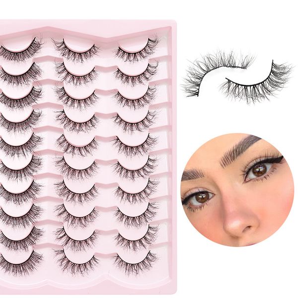 20 pairs eyelashes pack natural long lashes fluffy eyelash thick faux cils make up tools full stip lash
20 pairs eyelashes pack natural long lashes fluffy eyelash thick faux cils make up tools full stip lash