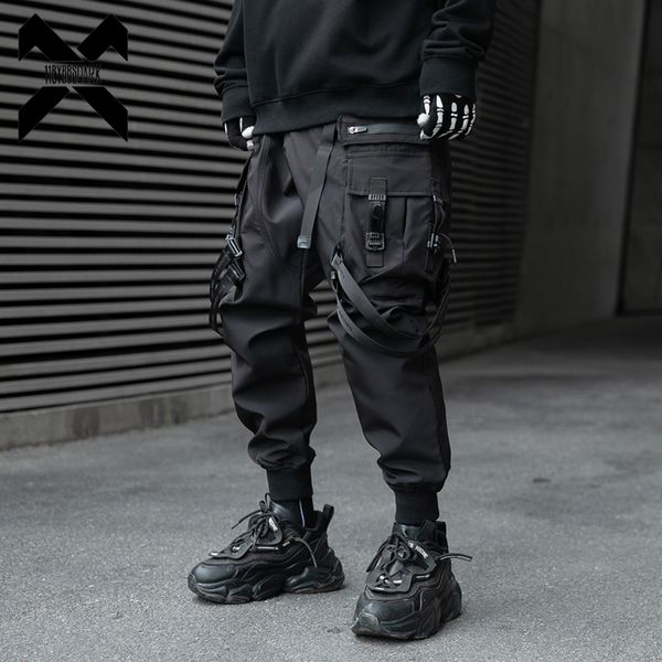 men's pants hip hop tactical cargo pants men ribbons joggers trousers spring functional elastic waist fahsion streetwear pant 230211, Black
men's pants hip hop tactical cargo pants men ribbons joggers trousers spring functional elastic waist fahsion streetwear pant 230211, Black