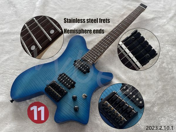 in stocking electric guitar can ship out at once no 11 electric guitar headless with stainless steel frets hemisphere ends shape black parts
in stocking electric guitar can ship out at once no 11 electric guitar headless with stainless steel frets hemisphere ends shape black parts