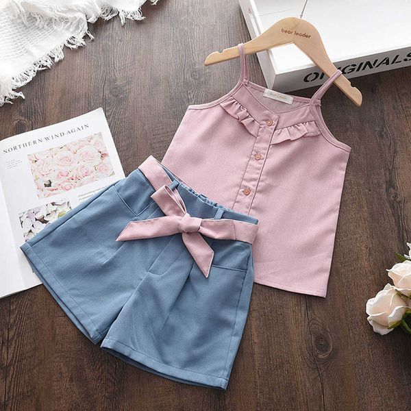 new bow boutique clothing casual piece sets summer sleeveless clothes for kids solid y birthday outfit, White
new bow boutique clothing casual piece sets summer sleeveless clothes for kids solid y birthday outfit, White