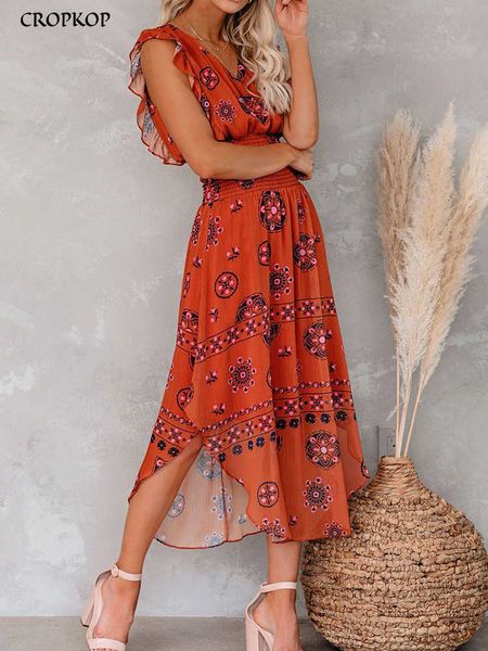 party dresses summer women vintage pattern behavior smocked ruffle midi dress sleeveless red long dresses 2022 fashion clothes for women t23, White;black
party dresses summer women vintage pattern behavior smocked ruffle midi dress sleeveless red long dresses 2022 fashion clothes for women t23, White;black