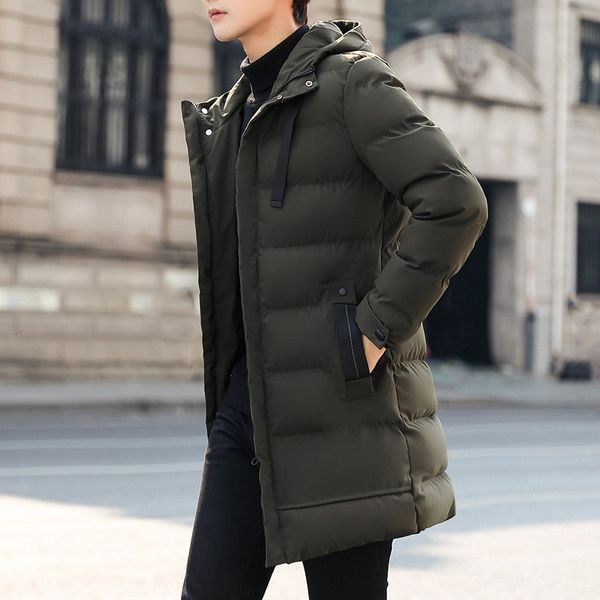 men's jackets long parkas classocal solid thick warm winter with hooded wondproof casual slim zipper coats 230210, Black;brown
men's jackets long parkas classocal solid thick warm winter with hooded wondproof casual slim zipper coats 230210, Black;brown