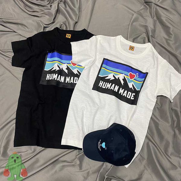men's t-shirts human made tshirts snow mountain black white loose men women t shirt j230210, White;black
men's t-shirts human made tshirts snow mountain black white loose men women t shirt j230210, White;black