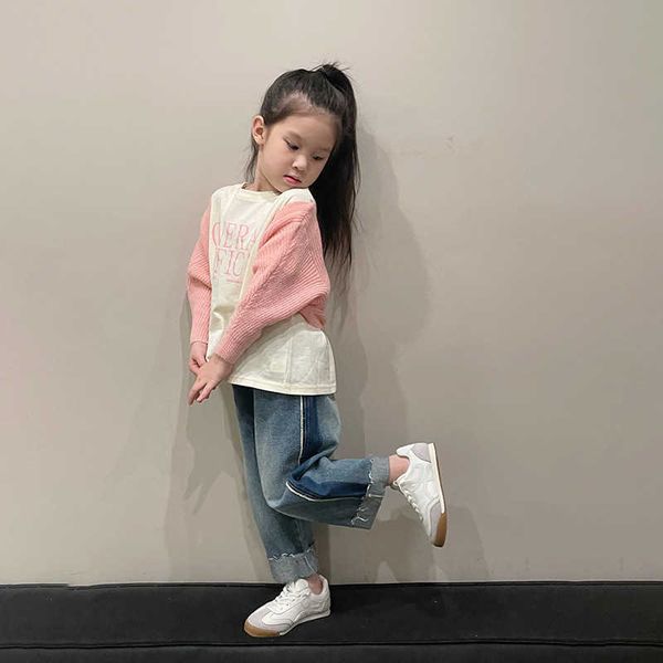 sets children clothing summer spring new girl sweet soft waxy knit blouse casual letter tshirt jeans set of three kids clothes girls, White
sets children clothing summer spring new girl sweet soft waxy knit blouse casual letter tshirt jeans set of three kids clothes girls, White