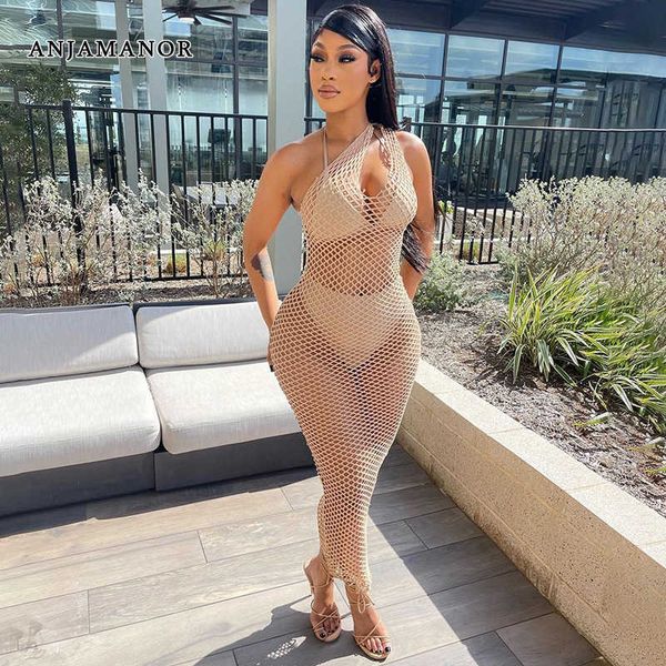 casual dresses anjamanor fish net sheer mesh summer dress women 2023 beach vacation outfits cut out one shoulder maxi dresses d62-bh15 t2302, Black;gray
casual dresses anjamanor fish net sheer mesh summer dress women 2023 beach vacation outfits cut out one shoulder maxi dresses d62-bh15 t2302, Black;gray