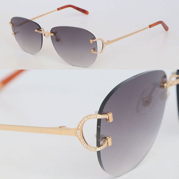 sunglasses women rimless moissanite diamond set fashion sunglasses frames designer rimless sun glasses men luxury diamond set, Black
sunglasses women rimless moissanite diamond set fashion sunglasses frames designer rimless sun glasses men luxury diamond set, Black