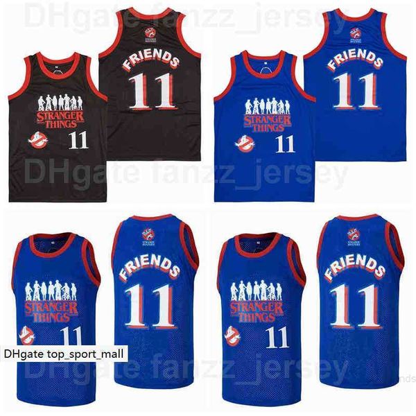 moive stranger things eleven 11 friends basketball jersey men breathable for sport fans hiphop pure cotton shirt team color blue black away
moive stranger things eleven 11 friends basketball jersey men breathable for sport fans hiphop pure cotton shirt team color blue black away